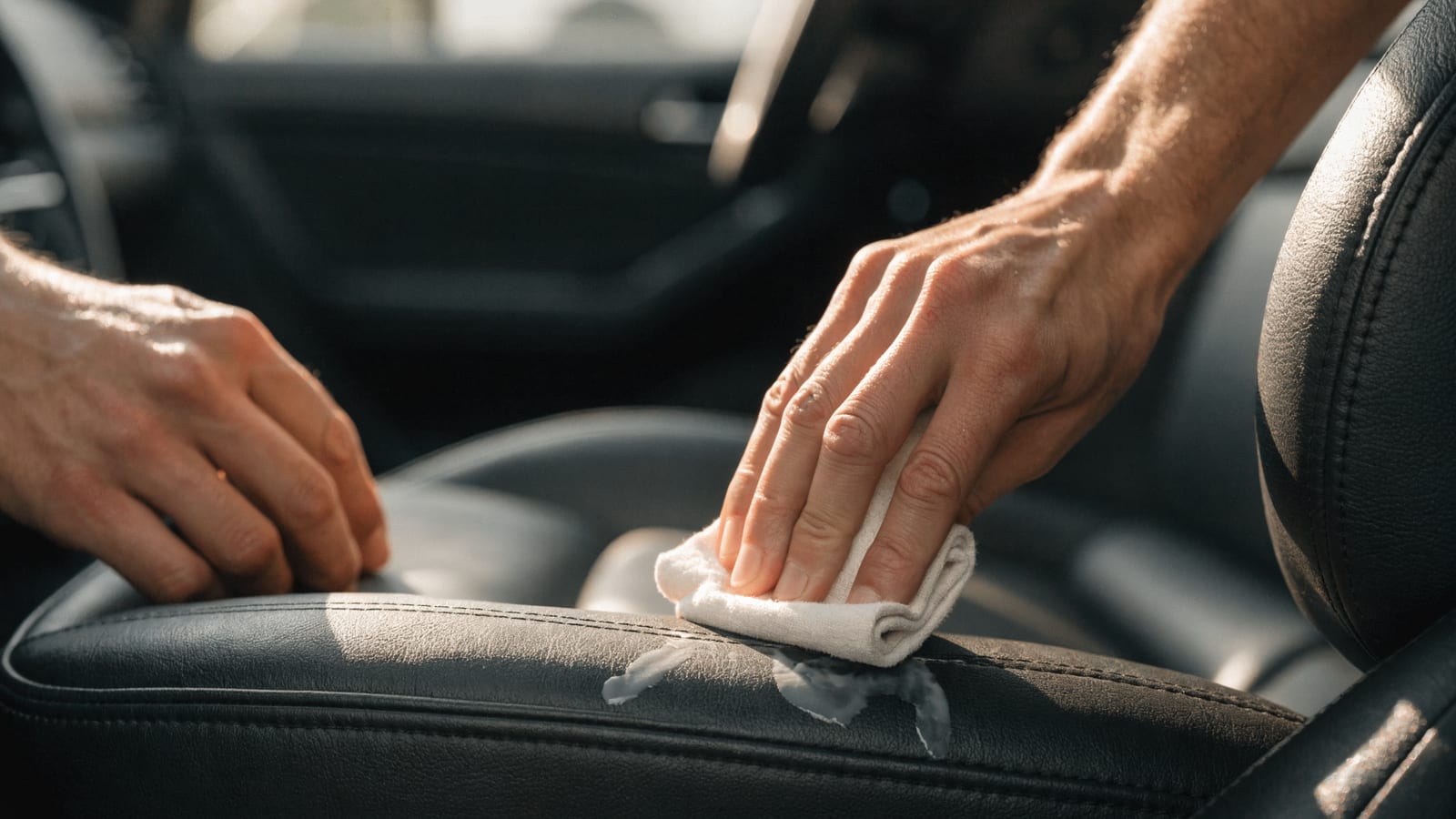 Læderpleje i bilen: sådan renser og vedligeholder du lædersæder